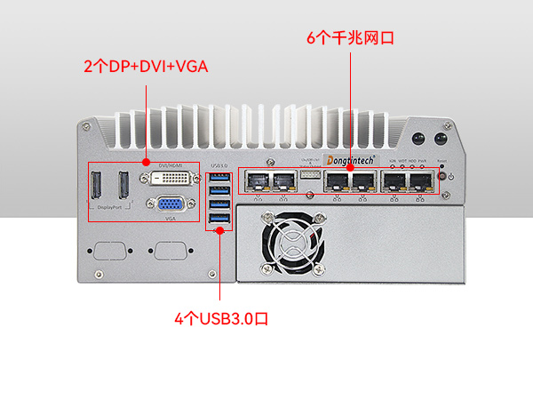 嵌入式無風扇主機