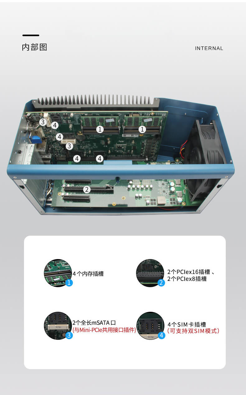 無風(fēng)扇嵌入式電腦,智慧工地邊緣計算