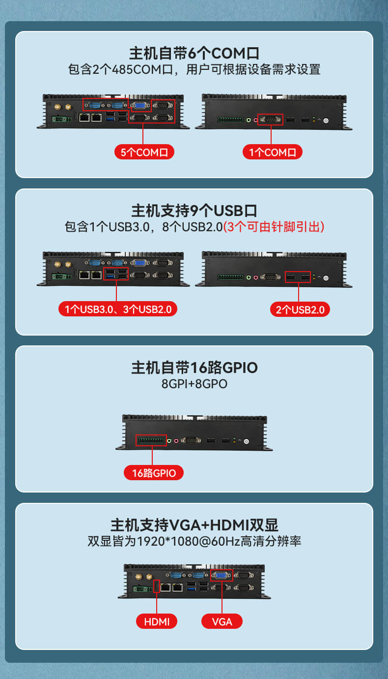 東田無(wú)風(fēng)扇嵌入式工控機(jī),車隊(duì)管理系統(tǒng)工業(yè)電腦,DTB-3002-J1900