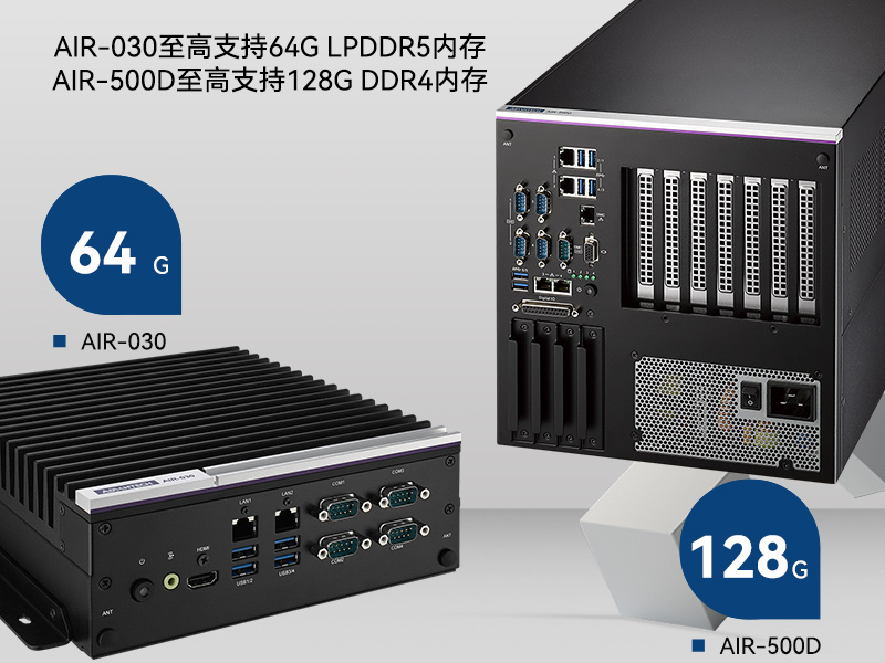 研華高性能邊緣計算工控機(jī),搬運(yùn)機(jī)器人導(dǎo)航分析ai解決方案,AIR-030